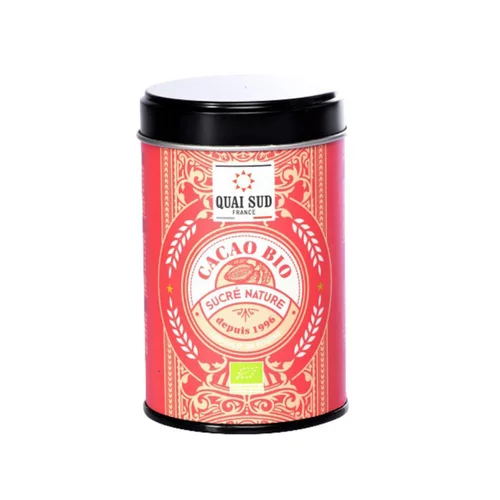 Cacao sucré nature biologique Quai Sud - 250 g