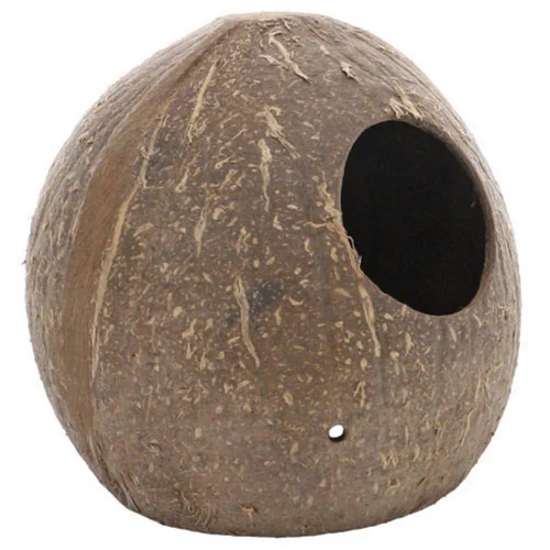 Décor pour aquarium coloris marron Grotte coco Hobby Aqua Cave - Taille M