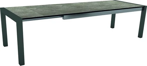 Table extérieure extensible en aluminum HPL Stern - 174 x (214/254) x 90 x 7 cm