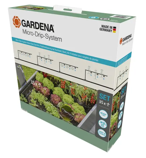 Kit d'initiation pour rangées de plantes Gardena - jusqu'à 35 plantes