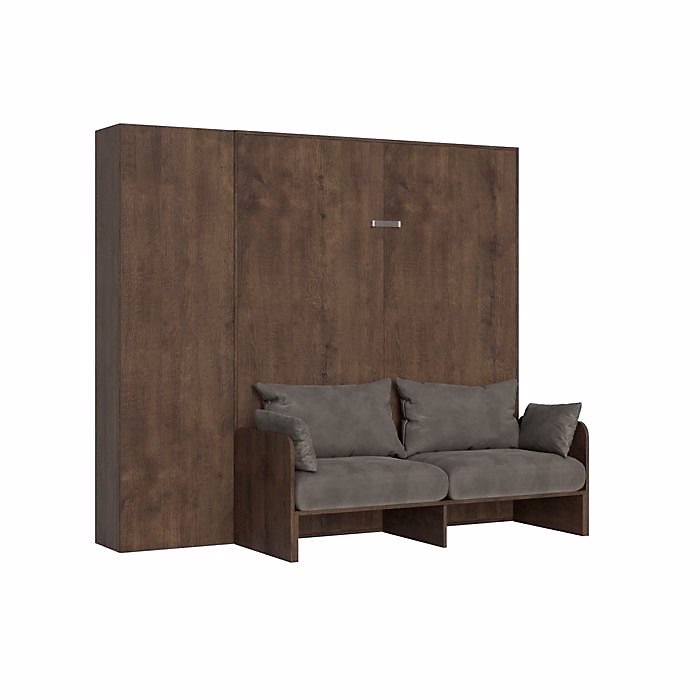 Armoire lit escamotable – Itamoby | KENTARO | 160 cm | Colonne de rangement | 2 places