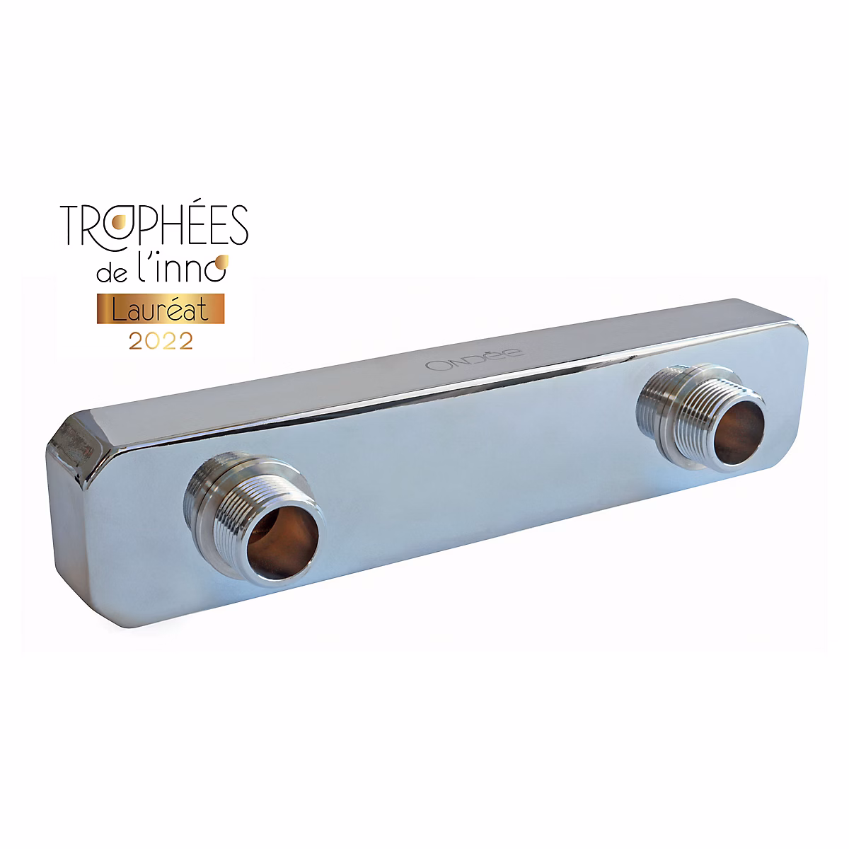 Adaptateur multi – entraxe pour robinetterie murale à entraxe non standard, Ondée