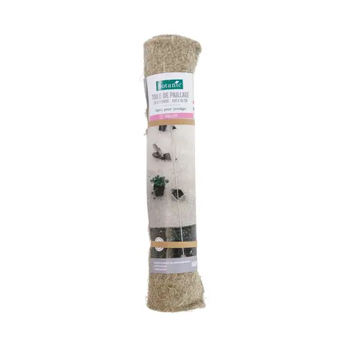 Toile de paillage en chanvre botanic® pour bac - 100 x 40 cm