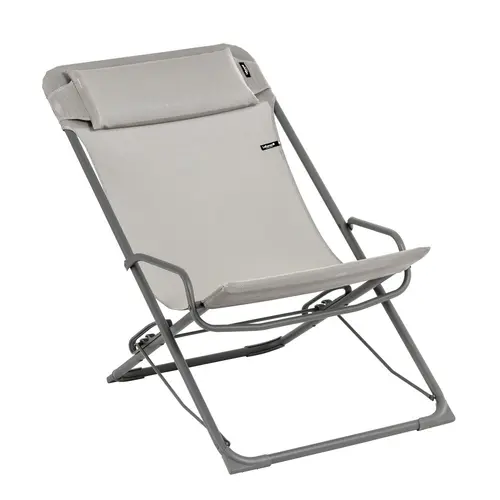 Transat transaswing Lafuma coloris marron en acier - 60 x 83 x 91 cm