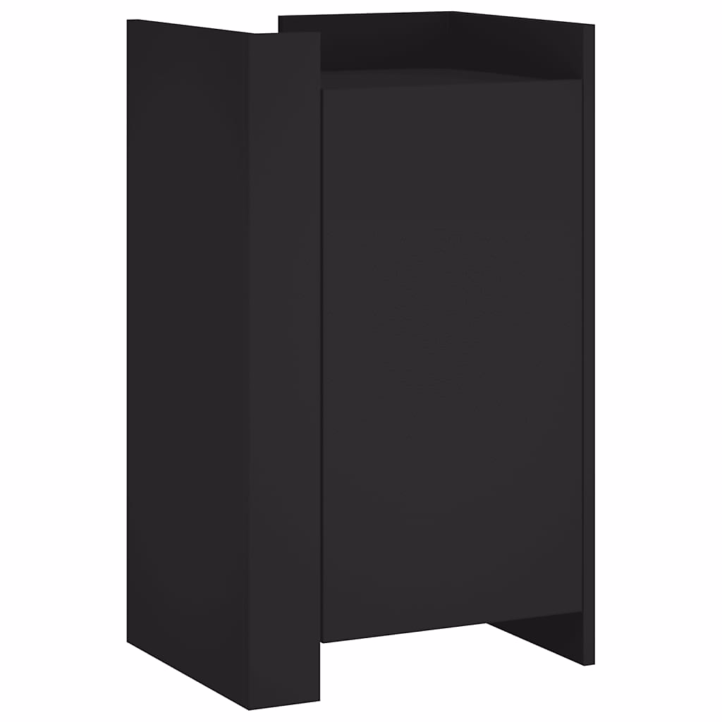 Buffet noir 45 × 35 × 75 cm vidaXL