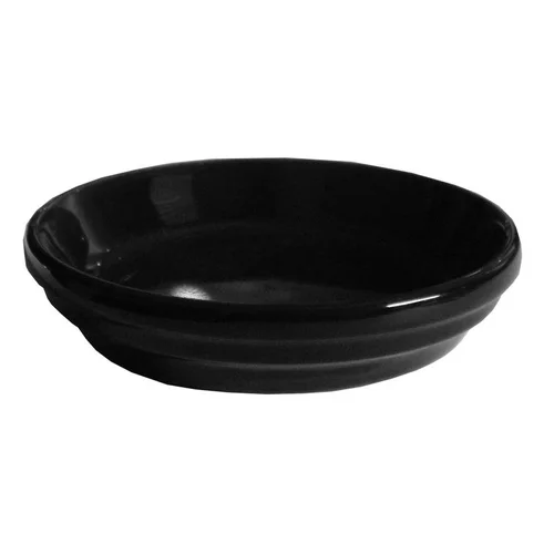 Soucoupe pot horticole noir Ø 24 x H3,5 cm