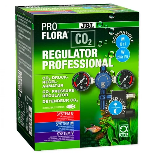 Détendeur électrovanne pour kit CO2, haute performance - JBL ProFlora CO2 Regulator Pro
