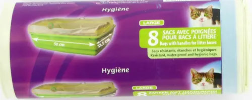 Rouleau 8 sacs litière grand modèle