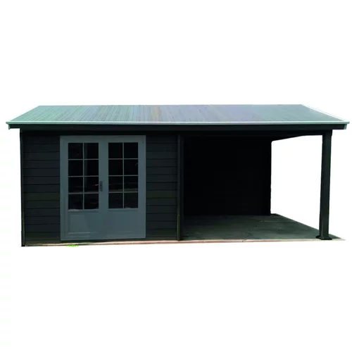 Abri de jardin Antibes composite 18,5 m²