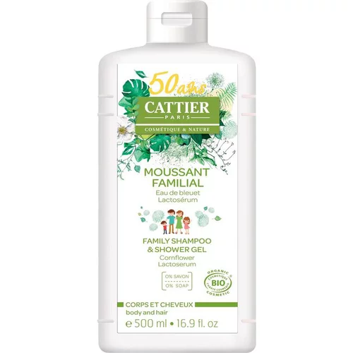 Moussant familial Cattier bio en format de 500 ml