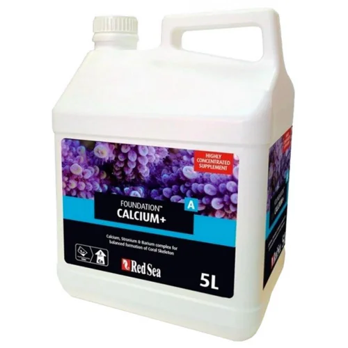 Solution calcium+ pour aquarium, RED SEA, modèle Reef Foundation A - 5L