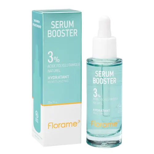 Sérum booster hydratant à l’acide polyglutamique Florame - 30 ml