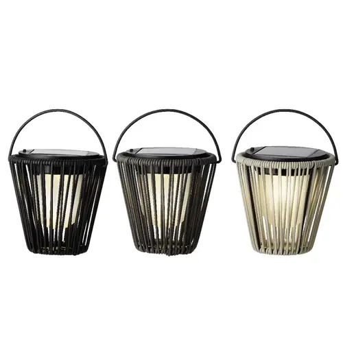 Luminaire solaire de balcon - Ø 15 x H 15 cm