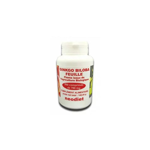 Complément alimentaire au Ginkgo Biloba Neodiet - 200 comprimés