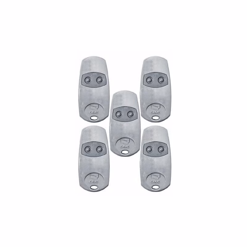 Accessoire pour motorisation de portail, garage et volet – 5 Télécommandes Came Top 432Ee pour portails et garages