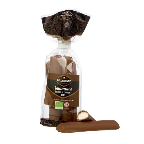 Fagots de guimauve au chocolat au lait bio - 55 g