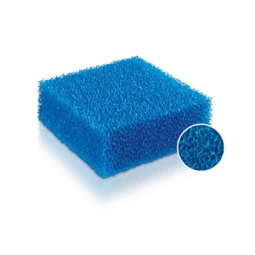 Cartouche de mousse compacte bleue à pores gros