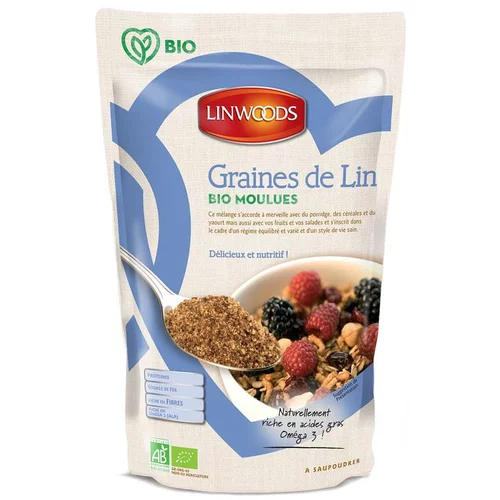 Graines de lin moulues 200g