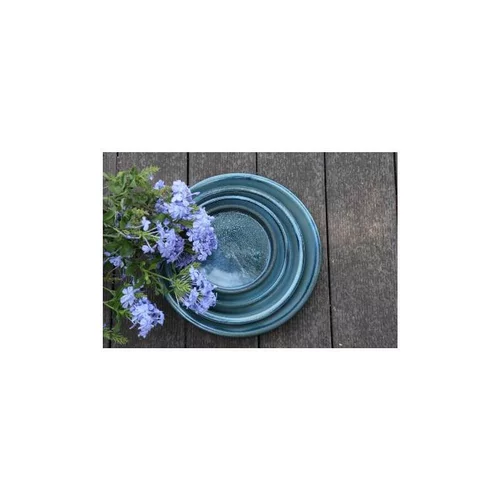 Soucoupe gamme Les poteries d'Albi coloris bleu Ø 18 x 3 cm