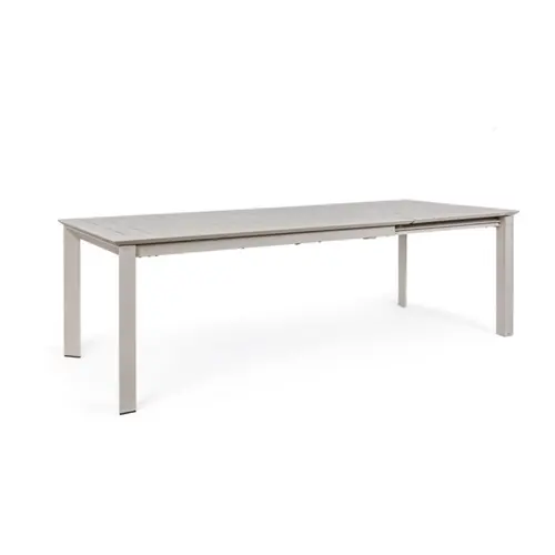 Table de jardin extensible Bizzotto Konnor Rastin - 160/240 x 100 cm