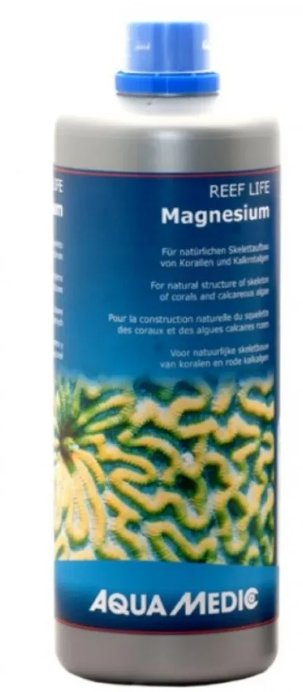 Solution de Magnésium pour aquarium, AQUA MEDIC Reef Life Magnesium - 1L