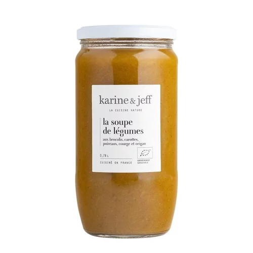 La soupe de légumes bio Karine & Jeff - 780 ml