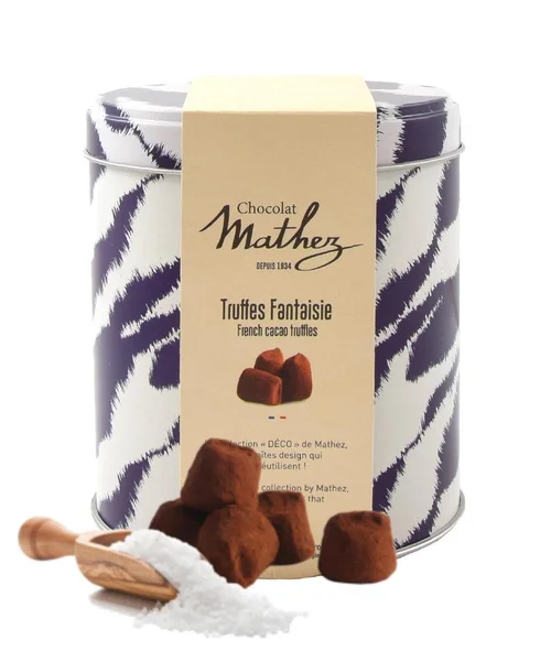 Truffes bio au sel de guérande bio Mathez - 200 g