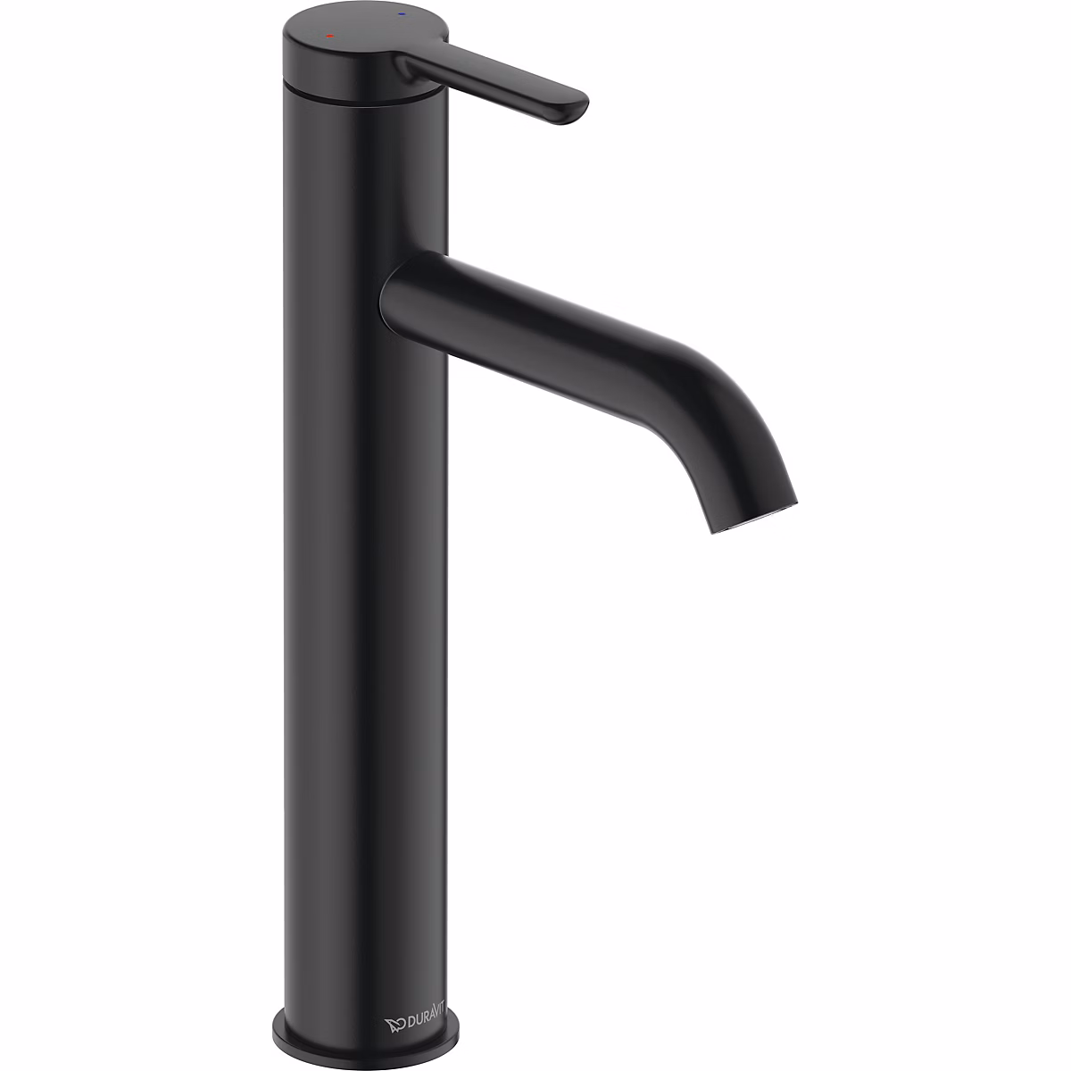 Duravit C.1 Mitigeur monocommande de lavabo L – Noir mat, sans vidage, C11030002046