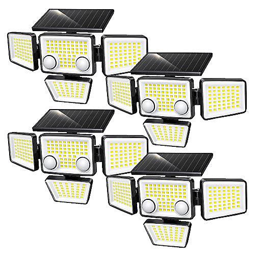 4 Projecteurs solaires sensor FAIRVIEW 700LM – Réf. ZDDWUGPHS3174531898