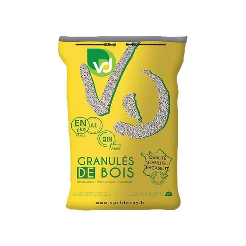 Granulés de bois Vert Deshy - le sac de 15 kg