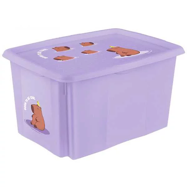 Boîte de Rangement Jouet Capybara 30 Litres | Boîte de rangement