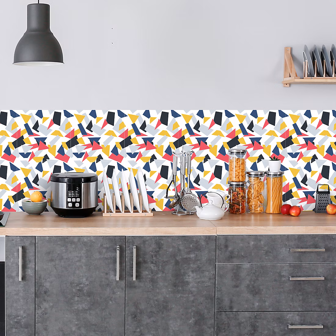Crédence adhésive décoration moderne design 30 × 70 cm