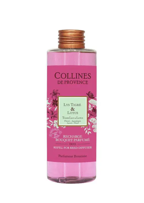 Recharge pour bouquet parfumé senteur lys tigré Collines de Provence - 200 ml