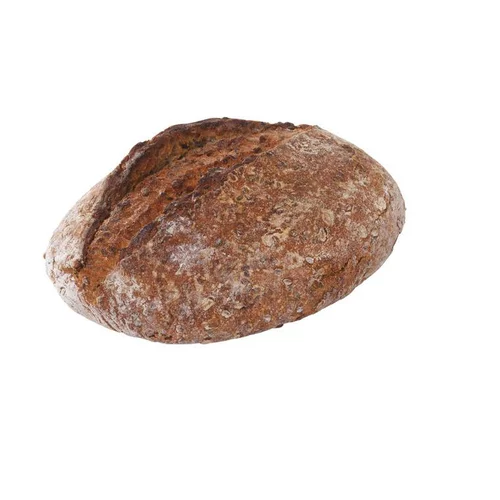 Miche de pain au lin et tournesol bio tranchée et emballée Belledonne - 500 g