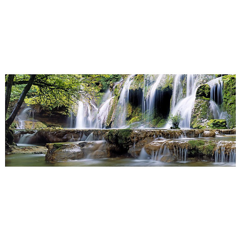 Brise vue imprimé CUISANCE xxl – H.2 x L.5 m, 100% occultant, Made in France par Scenolia + kit de fixation offert