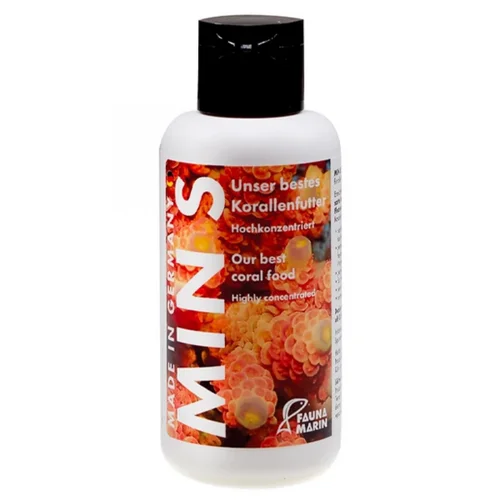 Nourriture pour coraux Min S, enrichie - FAUNA MARIN - format 250ml