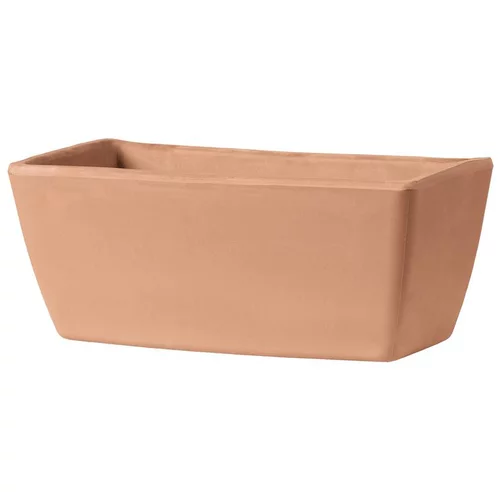 Jardinière bord lisse, couleur claire L42x P17,6x H15,6