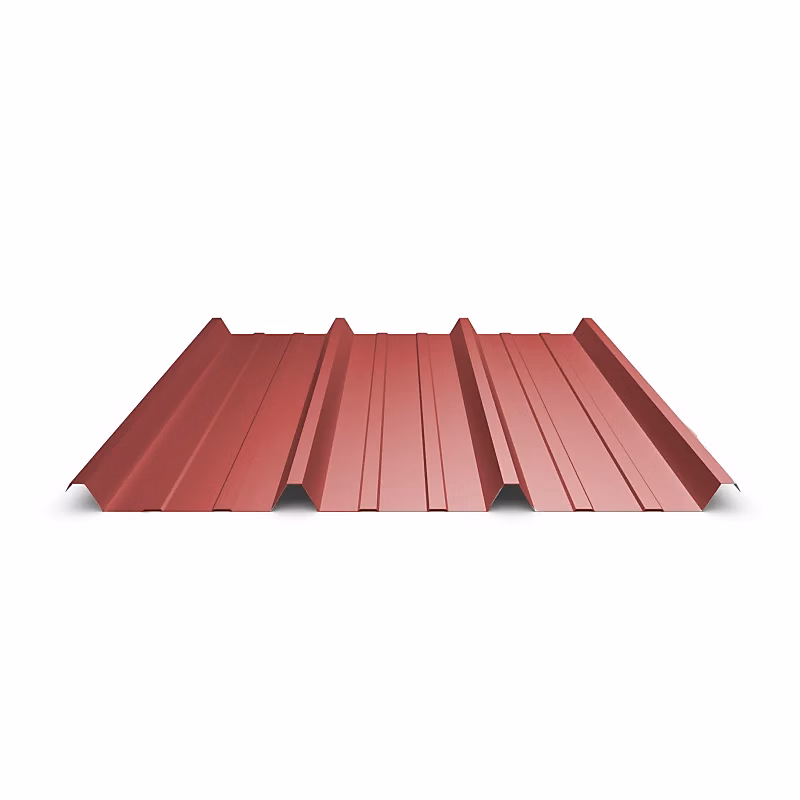 Toiture, charpente et couverture – Bac Acier Sec 3.45.1000 75/100 RAL 8012 5 m