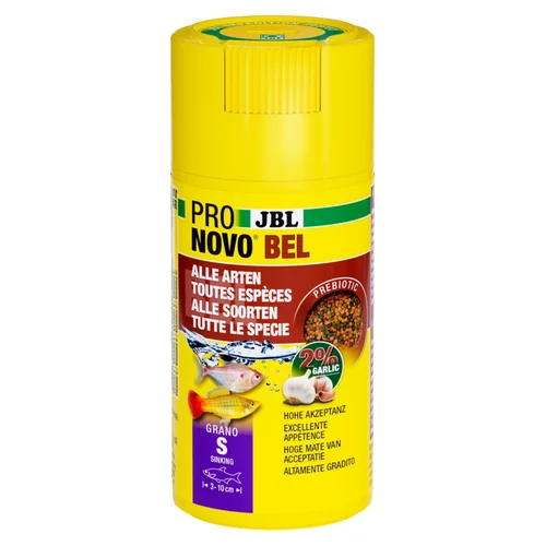 Granulés pour poissons d'aquarium JBL Bel Grano S Click - 100 ml