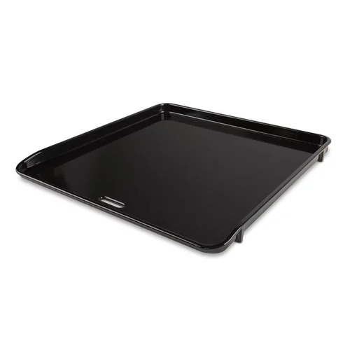 Plancha en fonte d’acier émaillée noire Weber grand format - 40 x 41,5 cm