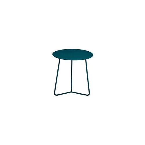 Table d'appoint cocotte FERMOB bleu acapulco Ø34x36