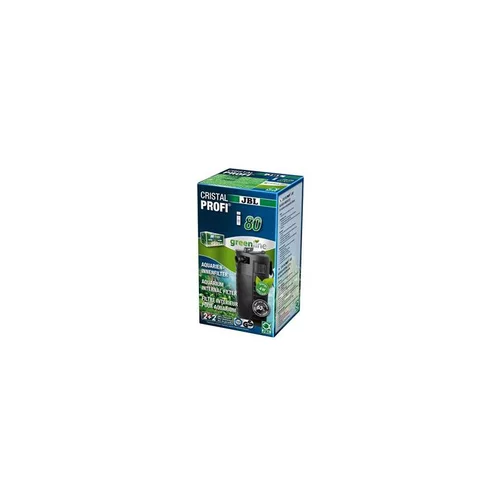 Filtre intérieur mécanique et biologique pour aquarium coloris noir JBL CristalProfi i80 GreenLine – 60 à 110 litres
