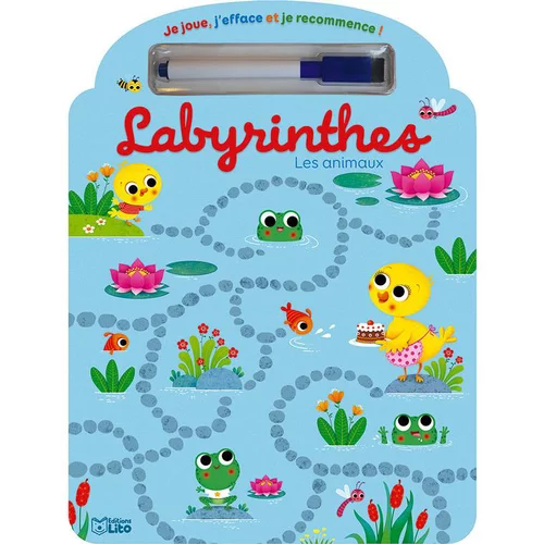 Livre 4 - 7 ans "Les labyrinthes", Ed LITO