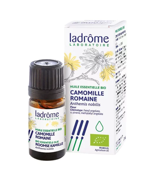 Huile essentielle bio de Camomille romaine Ladrôme - 5 ml