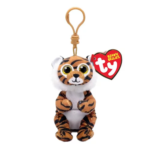 Porte-clés TY Clawdia le tigre - 8 cm