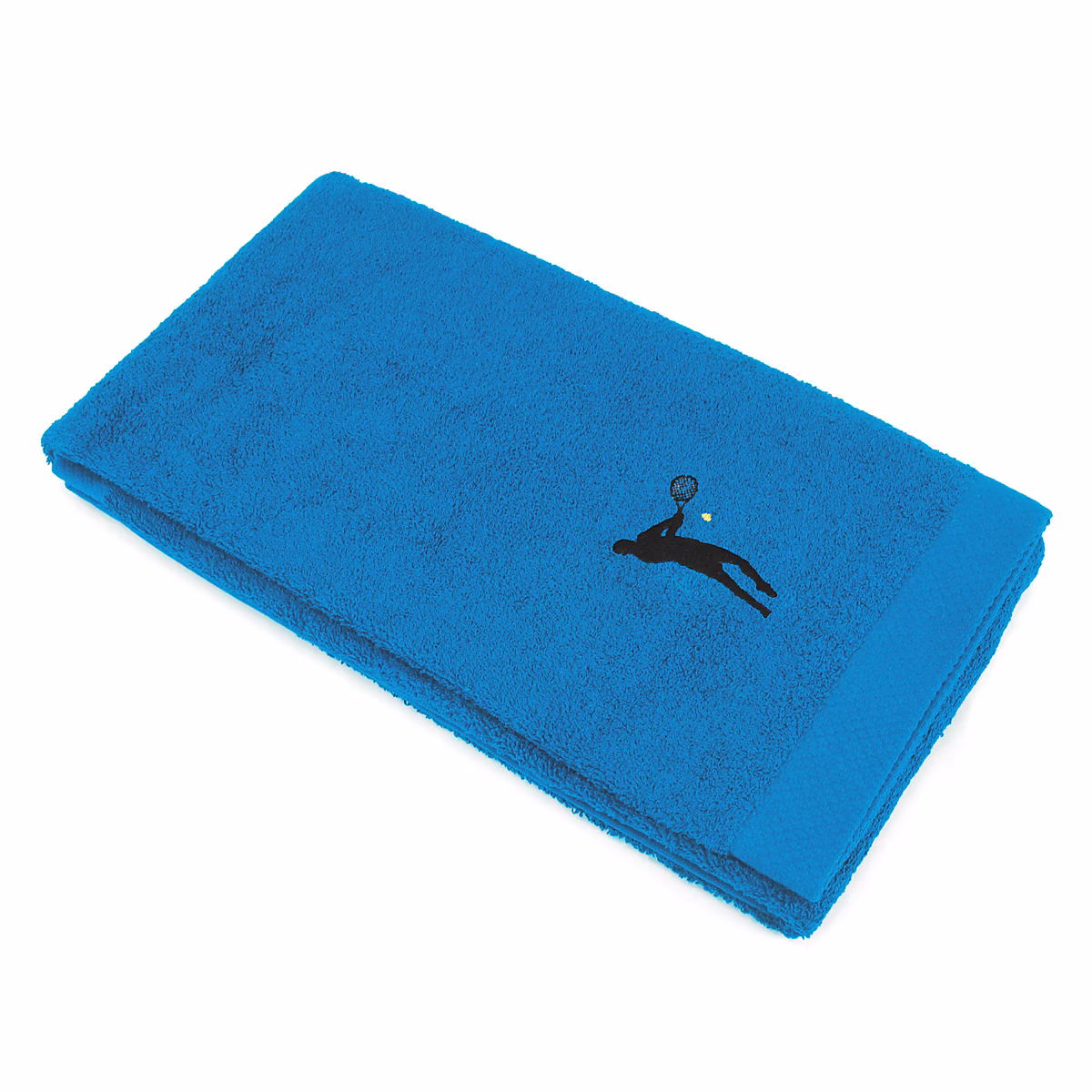 Drap de douche 70 × 140 cm coton 550g/m2 PURE TENNIS Bleu Turquoise