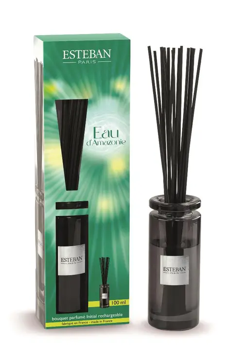 Bouquet parfumé initial avec recharge eau d’Amazonie Esteban - 100 ml