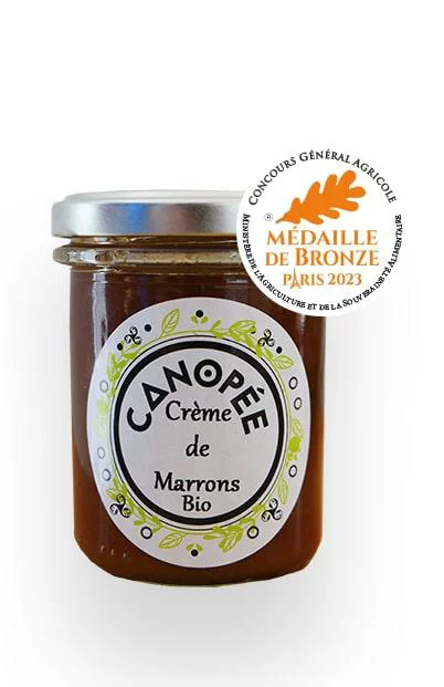 Crème de marrons bio Biscuiterie Venetes - 250 g