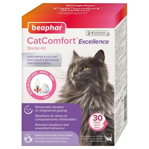 Diffuseur de phéromones pour chat Beaphar CatComfort Excellence avec recharge
