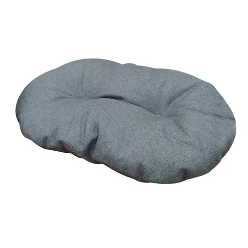 Coussin pour chien et chat ovale hydrofuge coloris bleu Croci - 53 x 35 cm